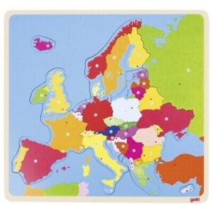 PUZZLE EUROPA DE MADERA