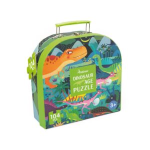 MALETA PUZZLE DINOSAURIOS